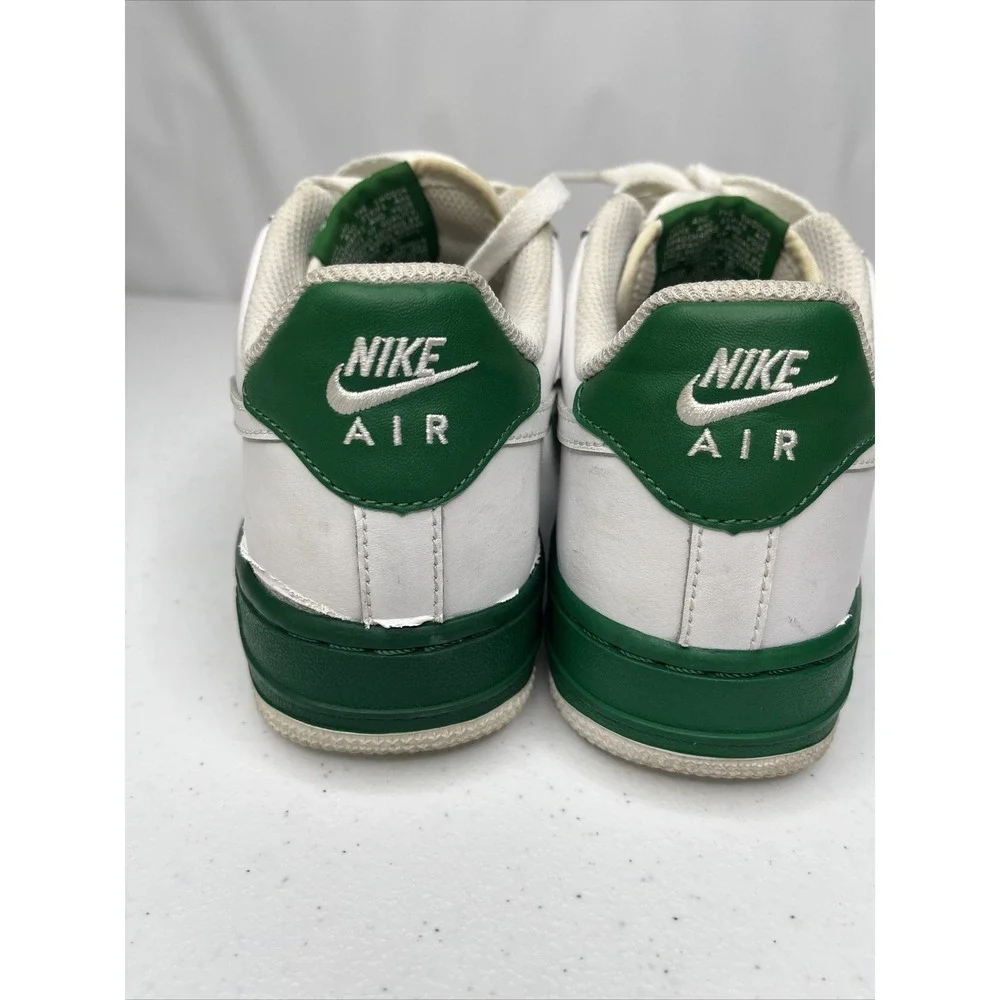 Nike Air Force 1 Low Sneaker Shoes GS 314192-996 White Pine Green‎ Youth Sz 5Y